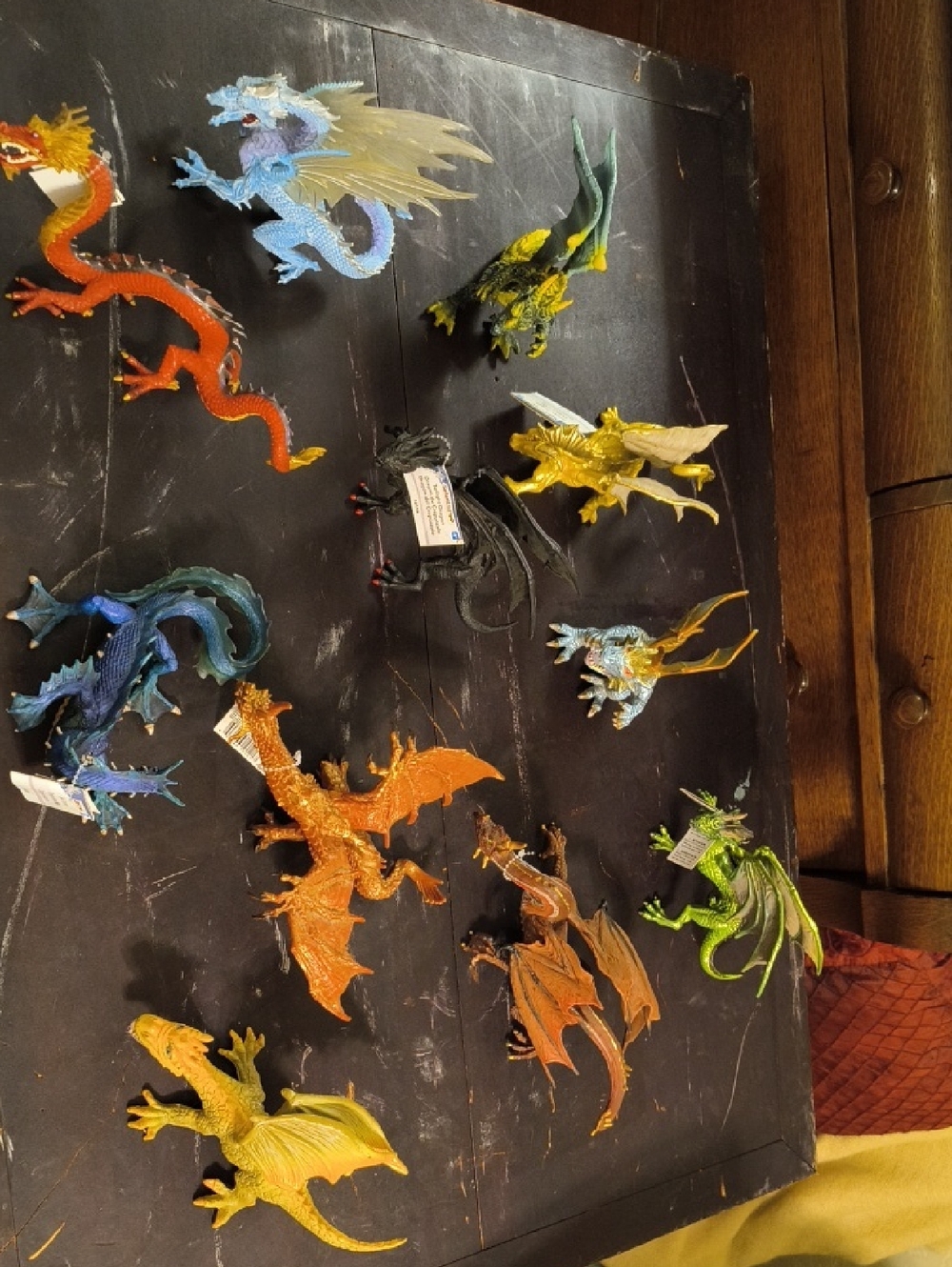 Assorted Multicolor Dungeon &  Dragon Figures - Fantasy Board Game Accessories -